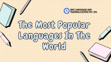 The Most Popular Languages In The World